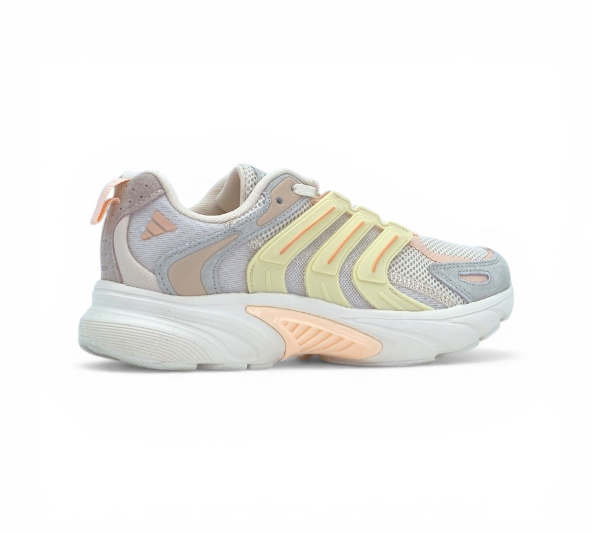Кроссовки Adidas, серые, вид сбоку