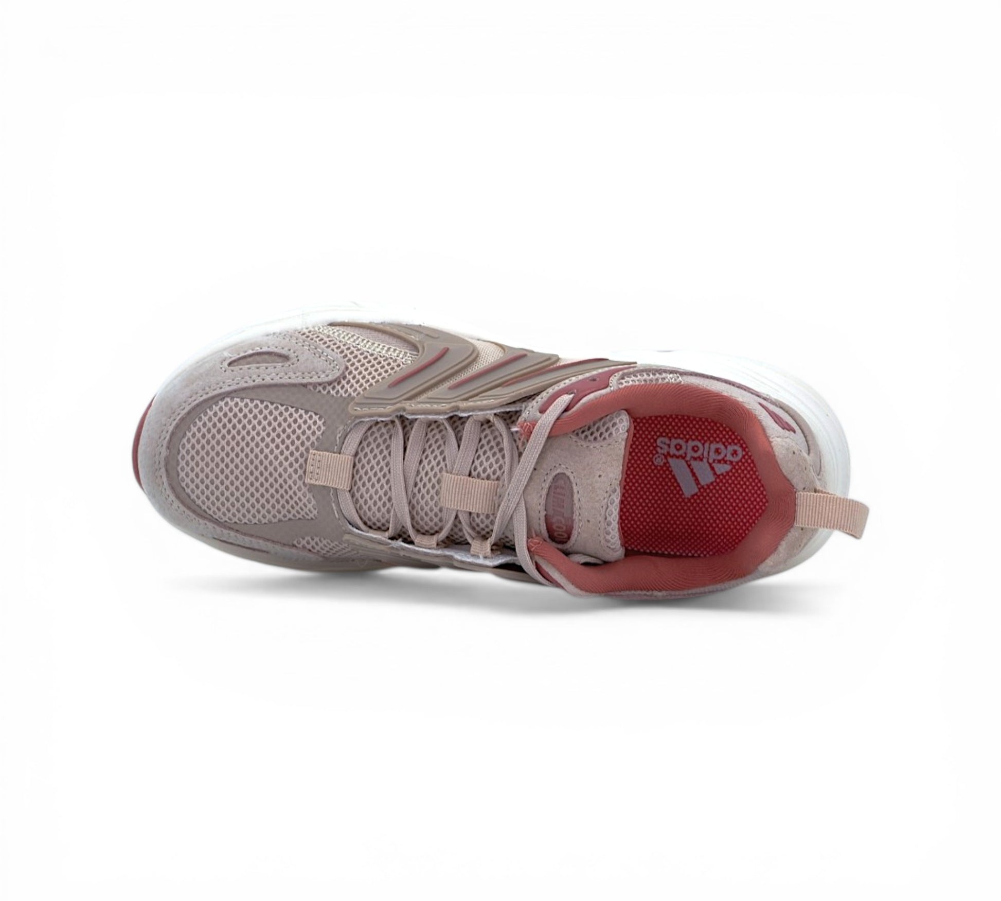 Кроссовки Adidas, розовые, вид сбоку