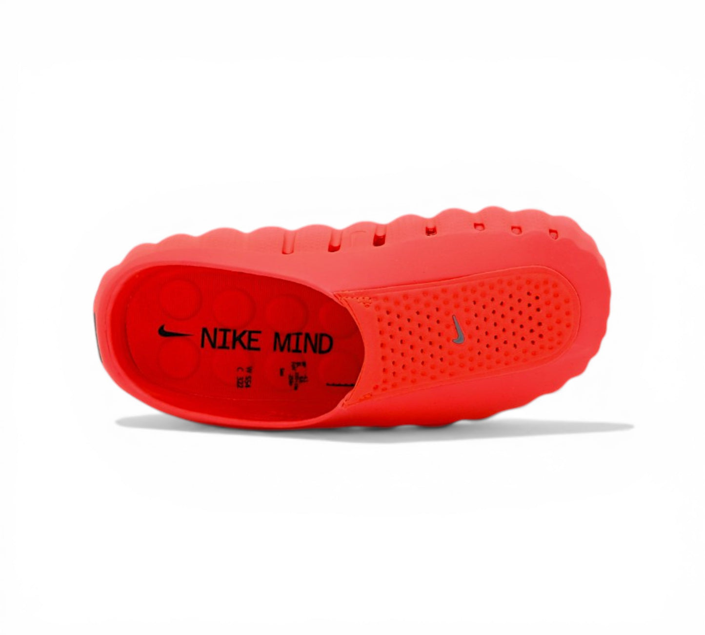 Мюли Nike Calm Mule красные вид сбоку