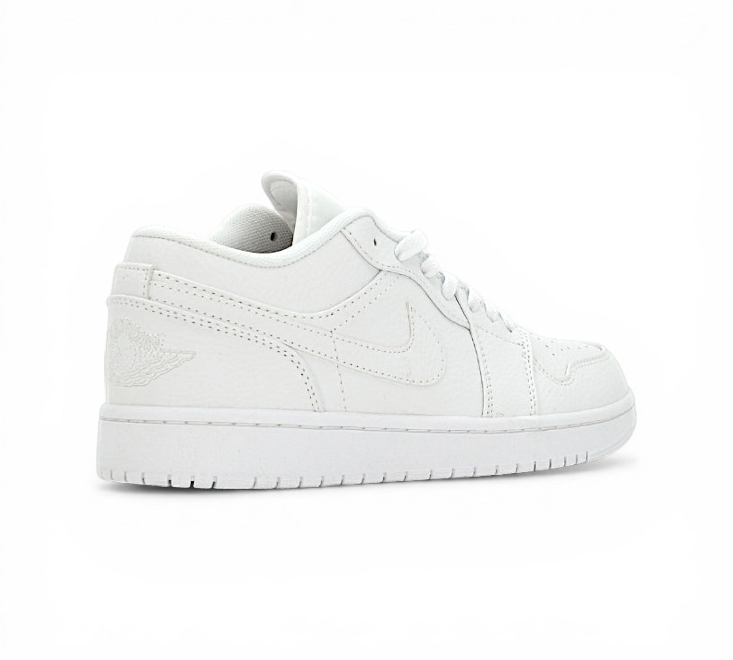 Кроссовки Nike Air Jordan белые, вид сбоку