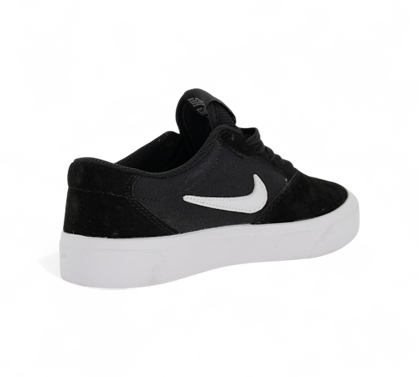 Nike Sb Charge Suede Black White K