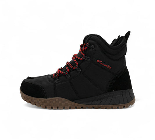 Columbia Trail Waterproof Boots Black & Red Z