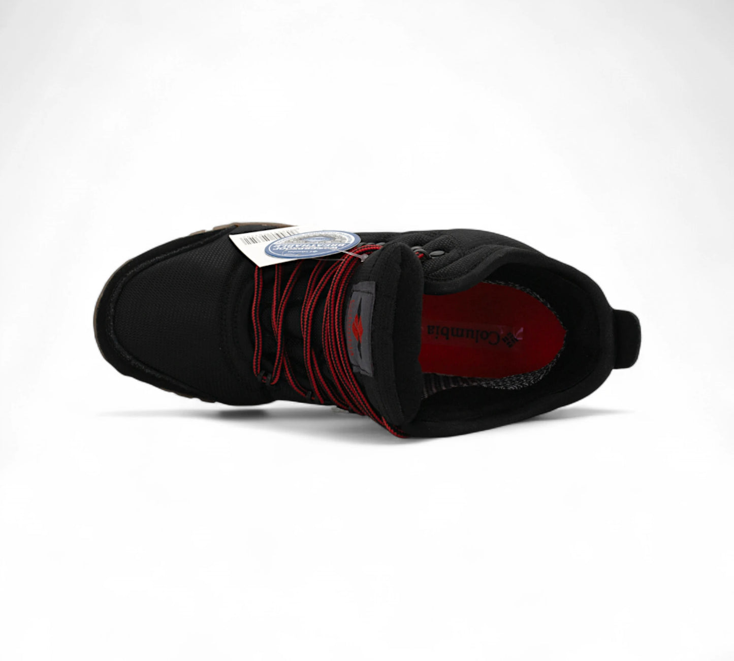 Columbia Trail Waterproof Boots Black & Red Z