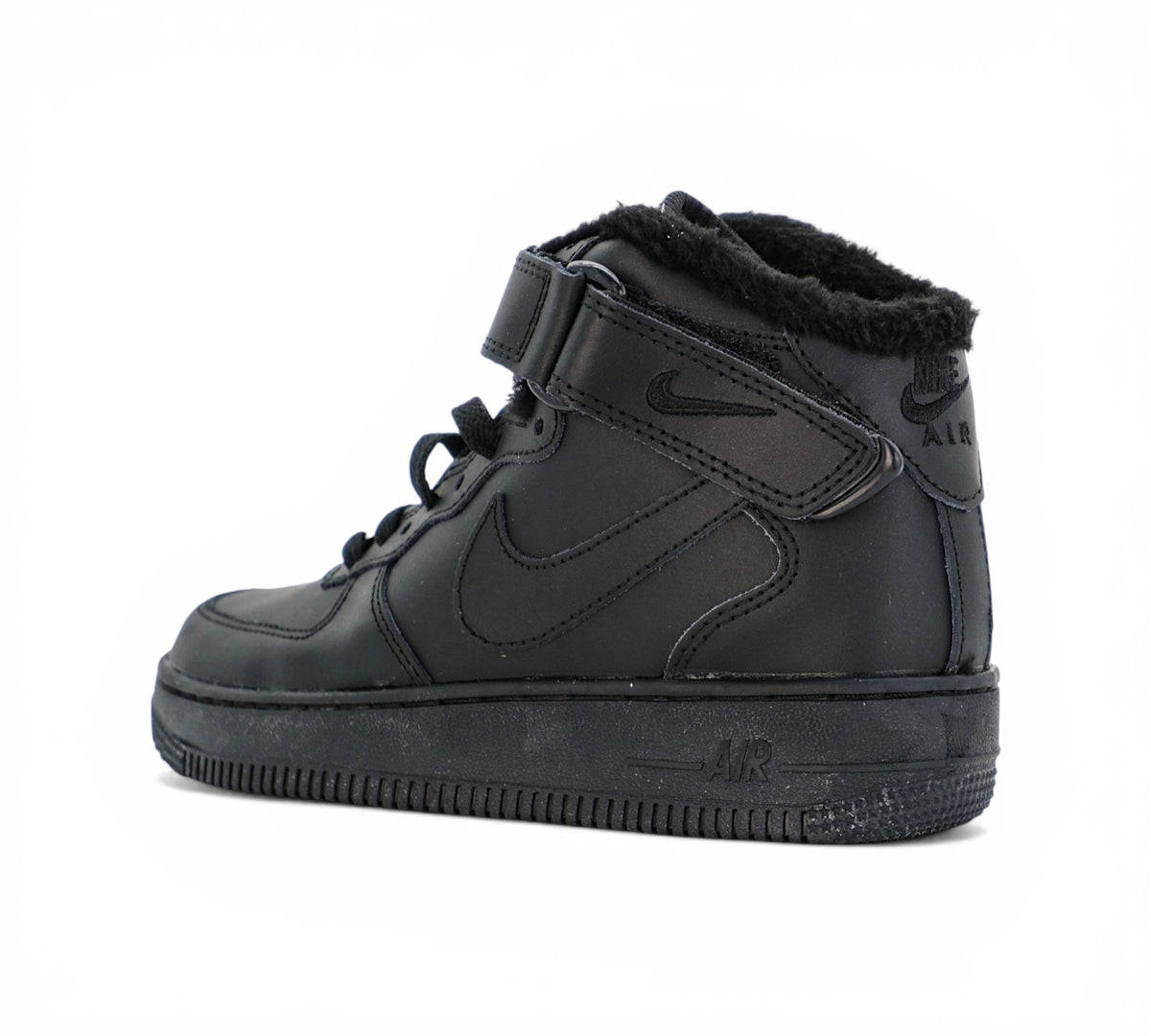 Nike Air Force 1 Mid Winter Black