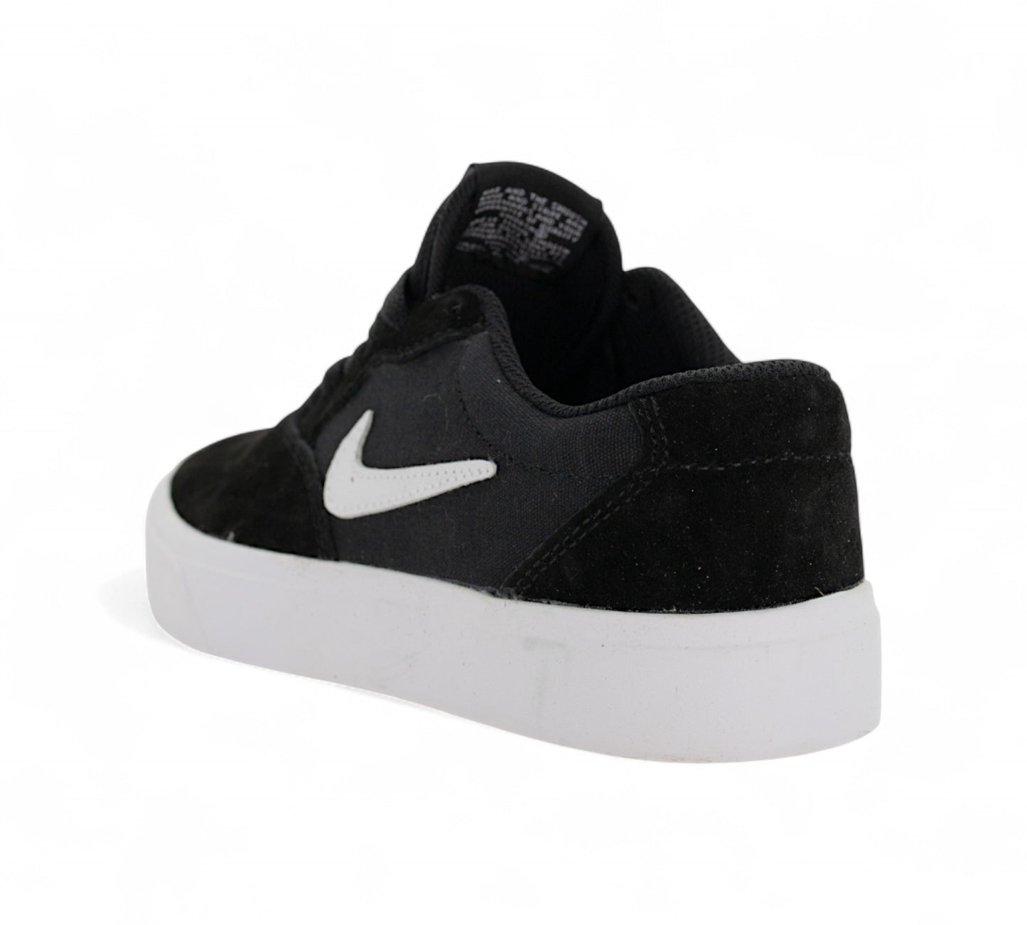 Nike Sb Charge Suede Black White K