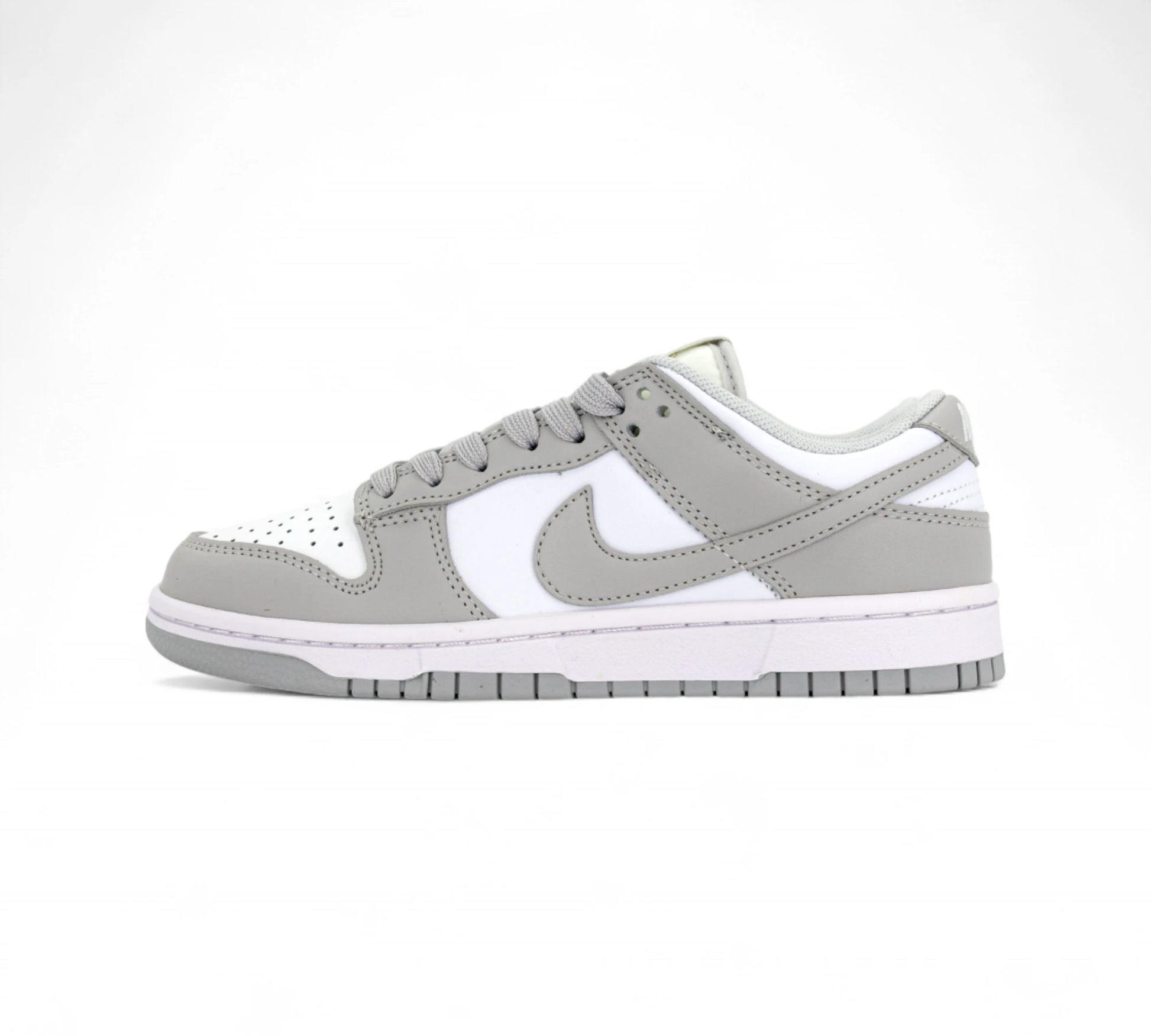Dunk low grey white — купить кроссовки Nike в Алматы | GAMEOVERSHOP