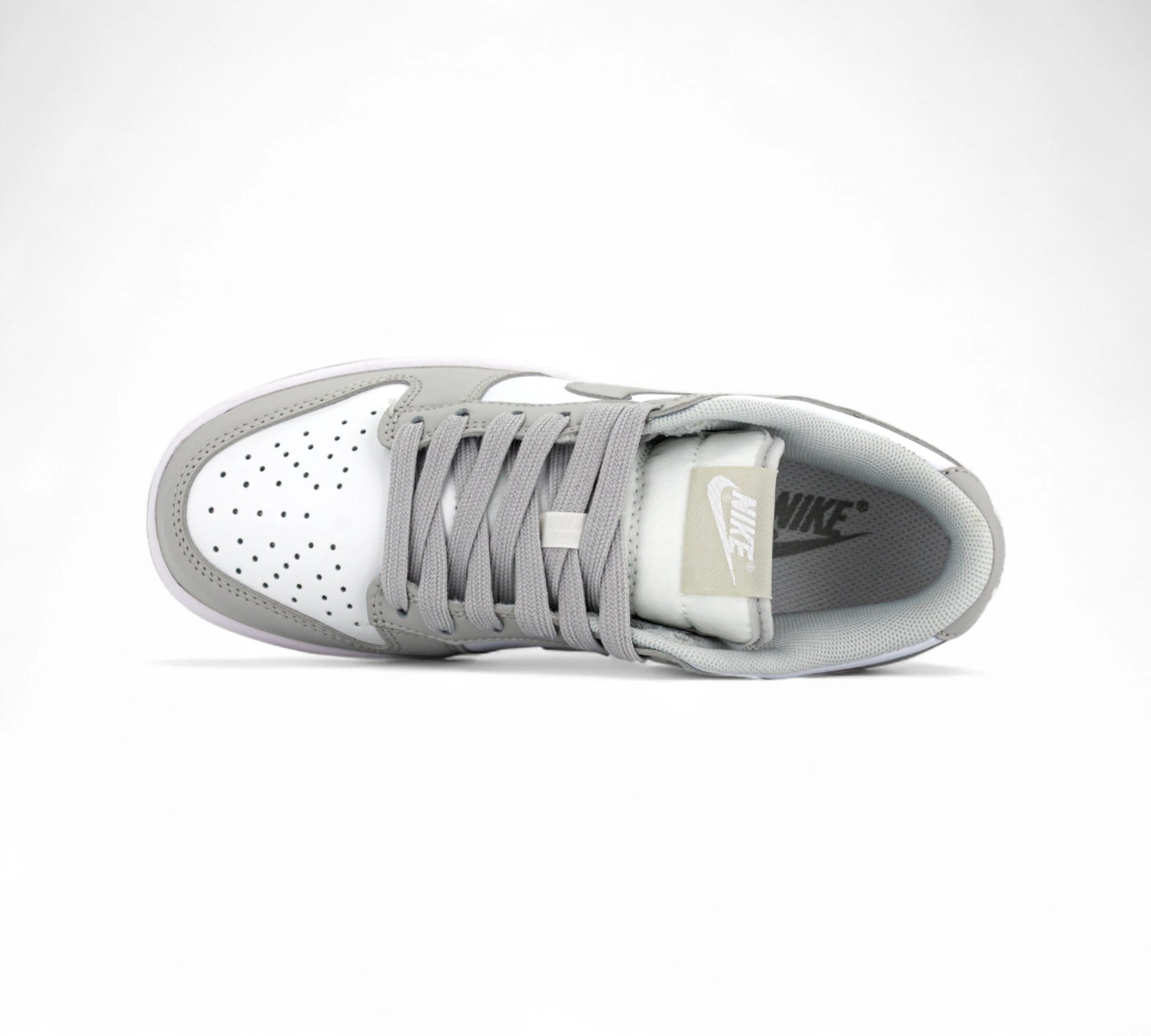 Dunk low grey white — купить кроссовки Nike в Алматы фото 6 | GAMEOVERSHOP