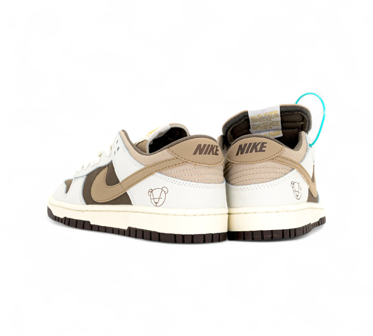 Otomo Katsuhiro X Nike SB Dunk Low Beige Brown Г