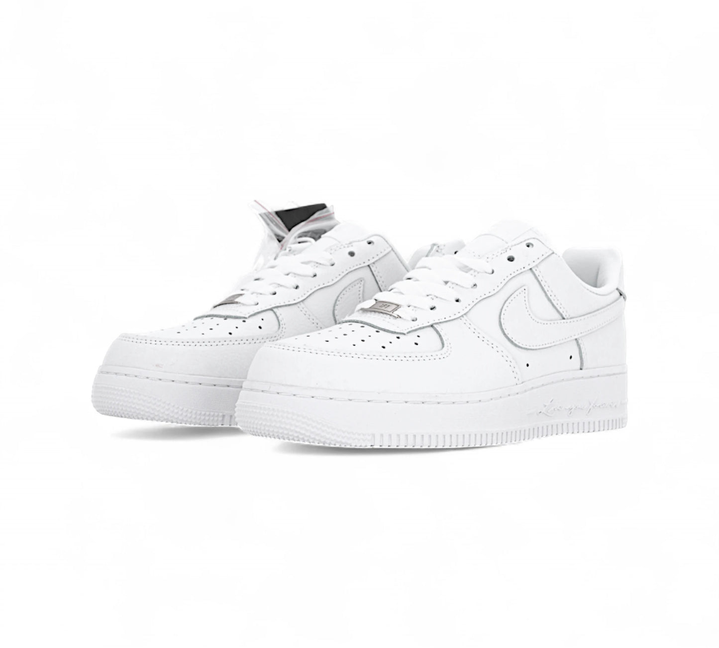 Nike Air Force 1 Low – Triple White (Love You Forever Edition) In