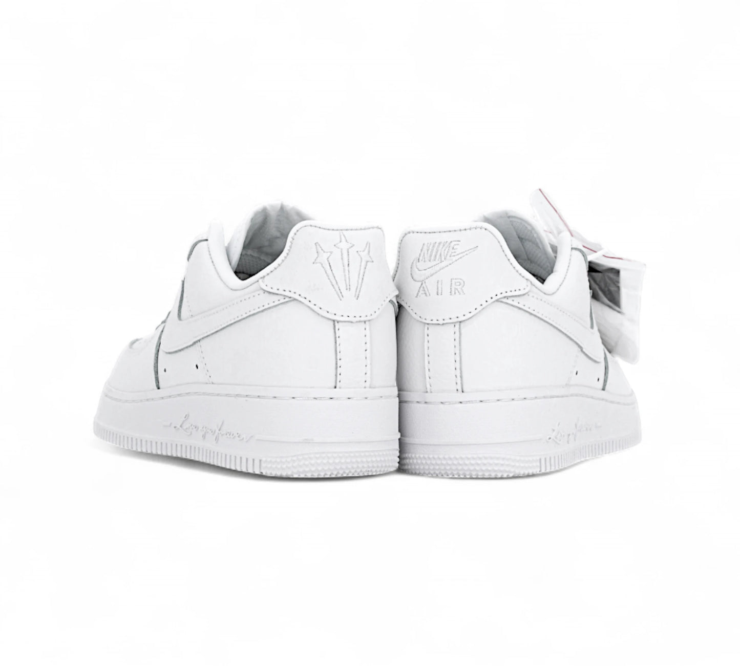 Nike Air Force 1 Low – Triple White (Love You Forever Edition) In