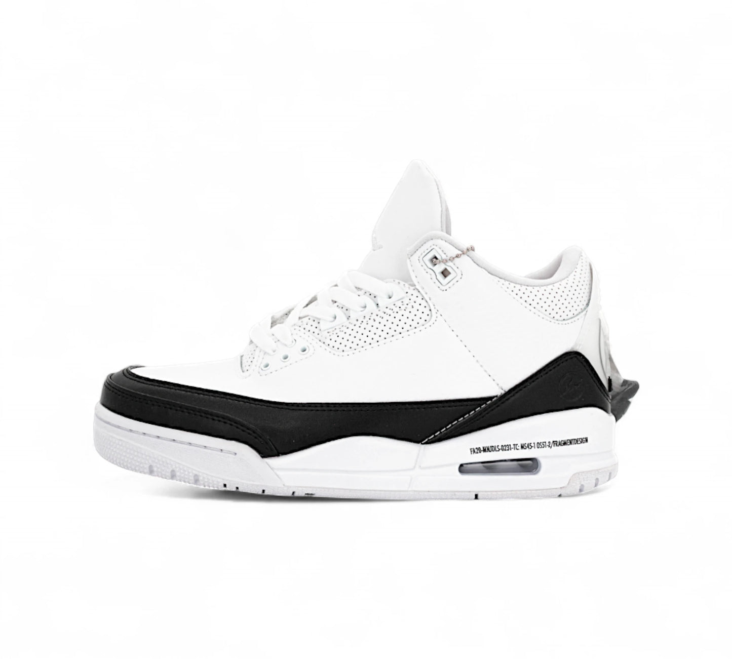 Nike Air Jordan 3 Retro SP x Fragment – White/Black — купить кроссовки Jordan в Алматы | GAMEOVERSHOP