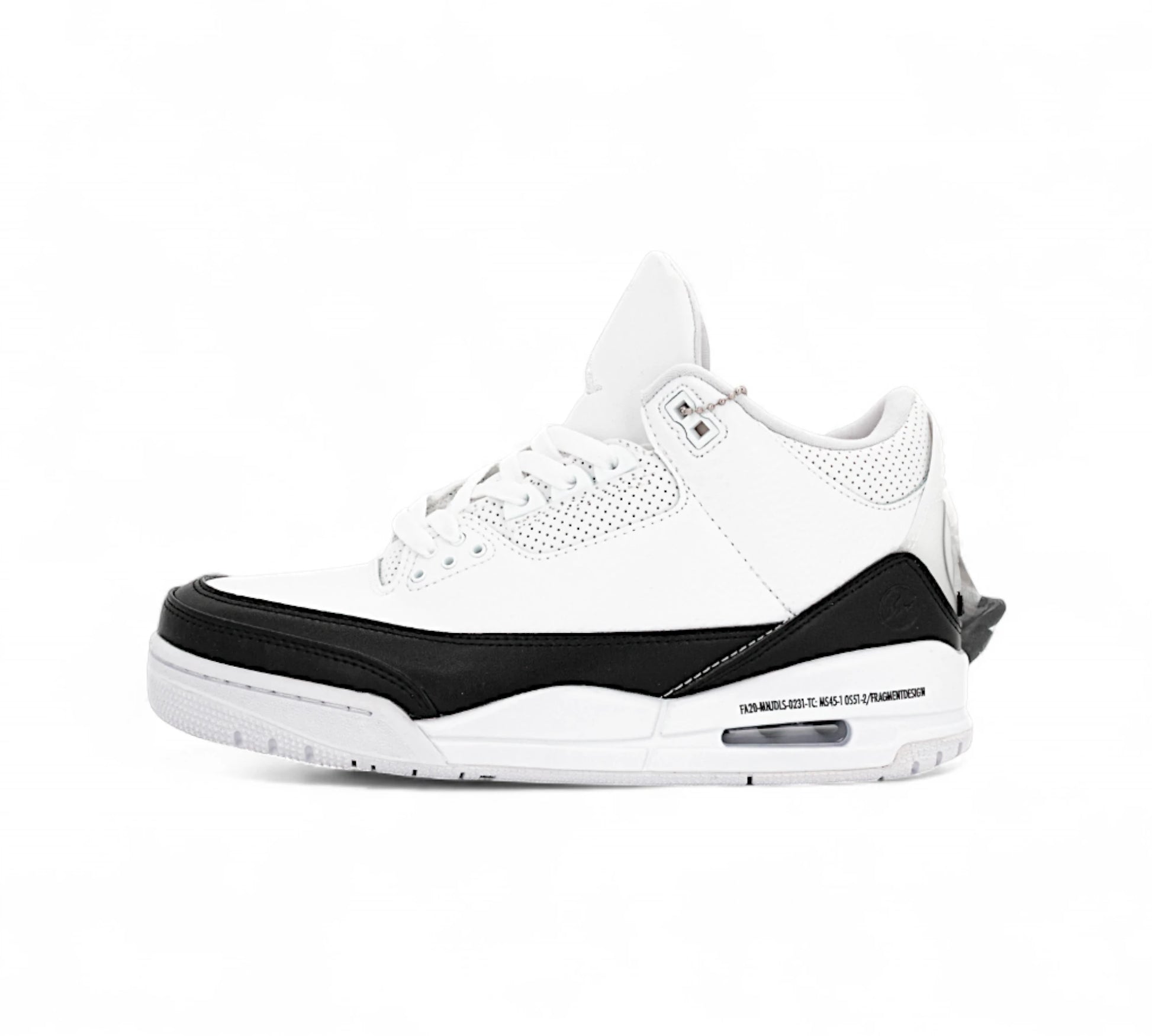 Nike Air Jordan 3 Retro SP x Fragment – White/Black — купить кроссовки Jordan в Алматы | GAMEOVERSHOP