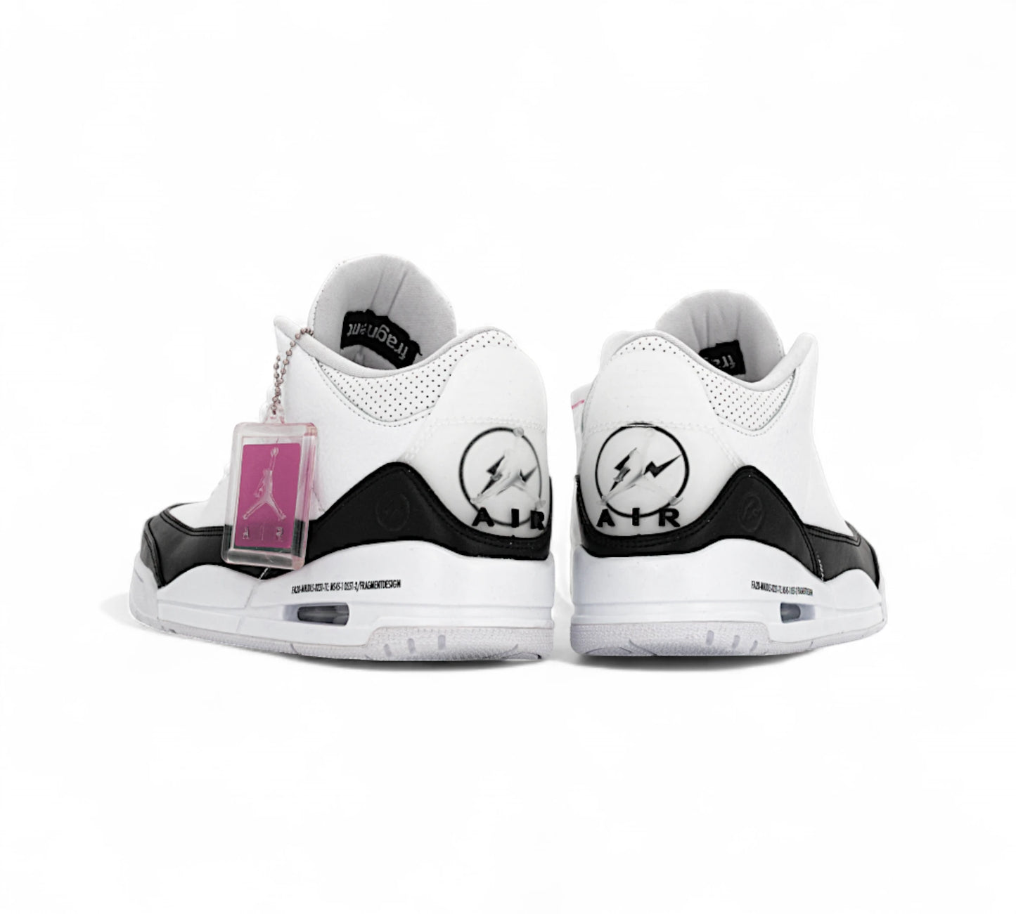 Nike Air Jordan 3 Retro SP x Fragment – White/Black — купить кроссовки Jordan в Алматы фото 3 | GAMEOVERSHOP