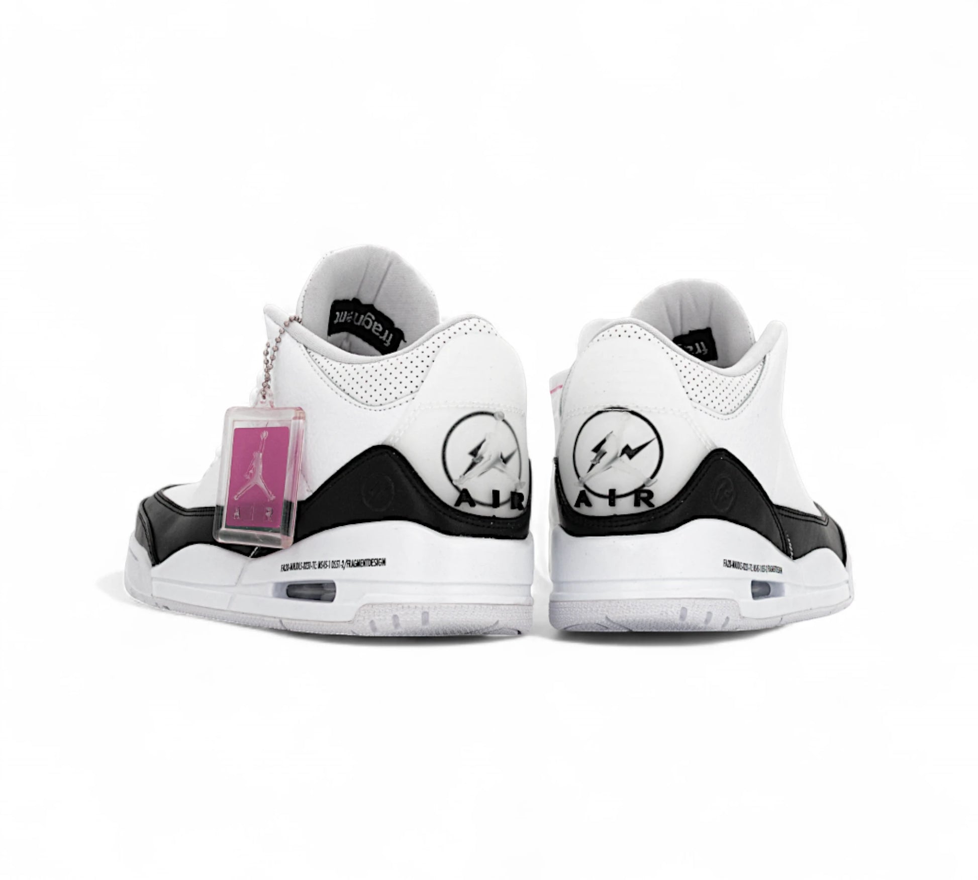 Nike Air Jordan 3 Retro SP x Fragment – White/Black — купить кроссовки Jordan в Алматы фото 3 | GAMEOVERSHOP