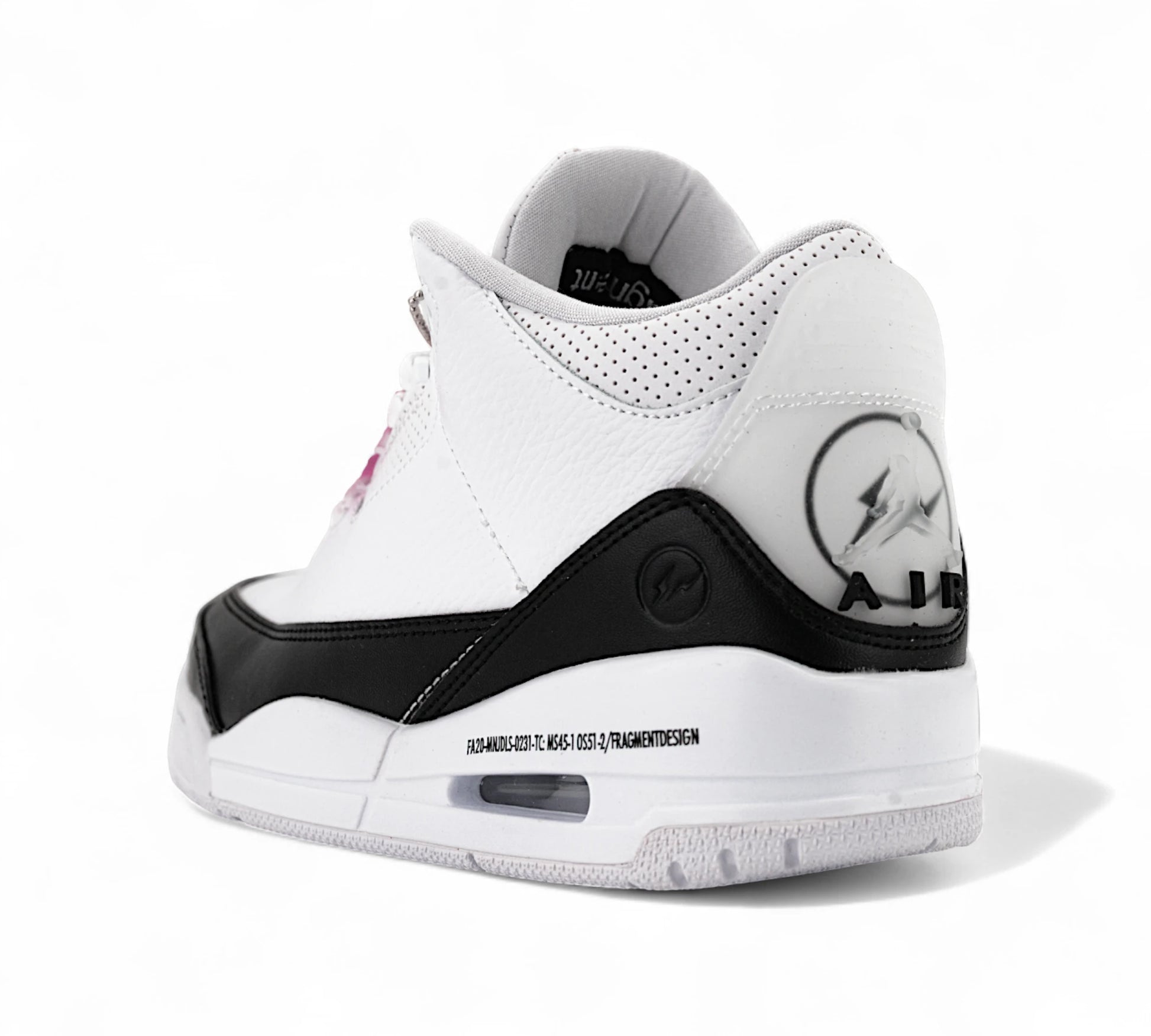 Nike Air Jordan 3 Retro SP x Fragment – White/Black — купить кроссовки Jordan в Алматы фото 6 | GAMEOVERSHOP
