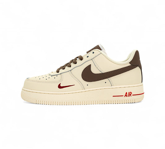 Nike Air Force 1 Low Premium White Brown Inv