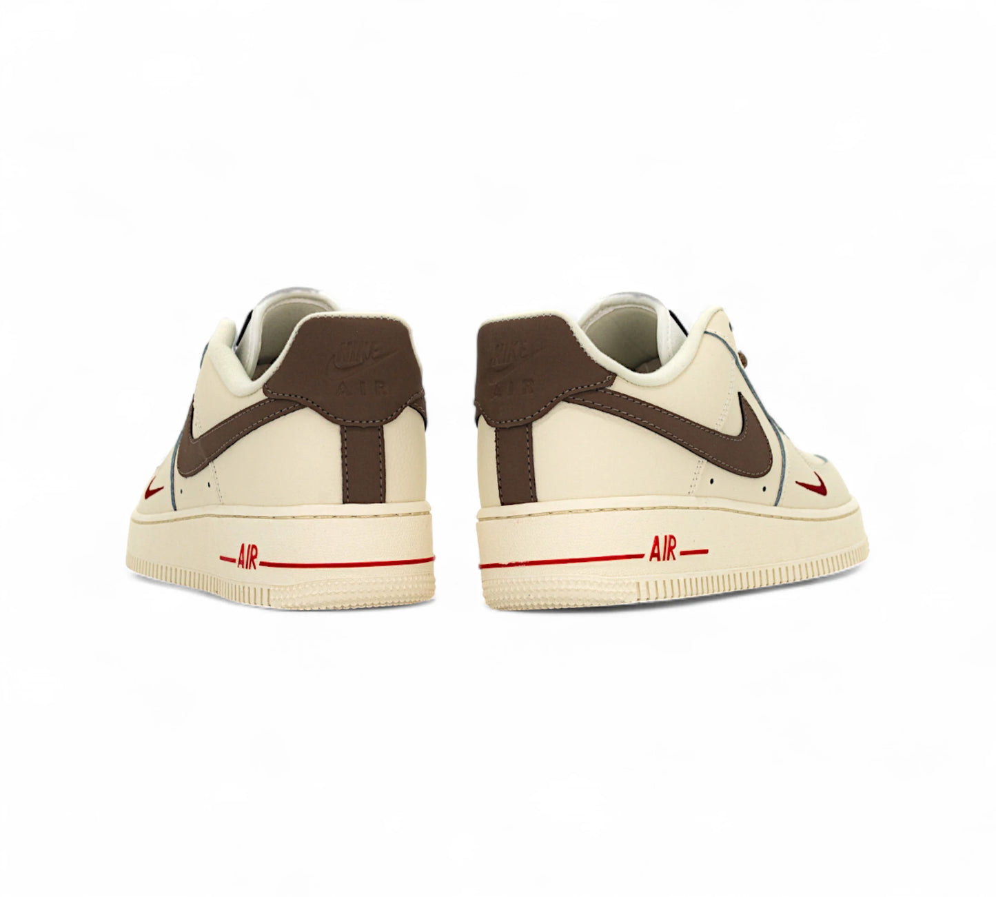 Nike Air Force 1 Low Premium White Brown Inv