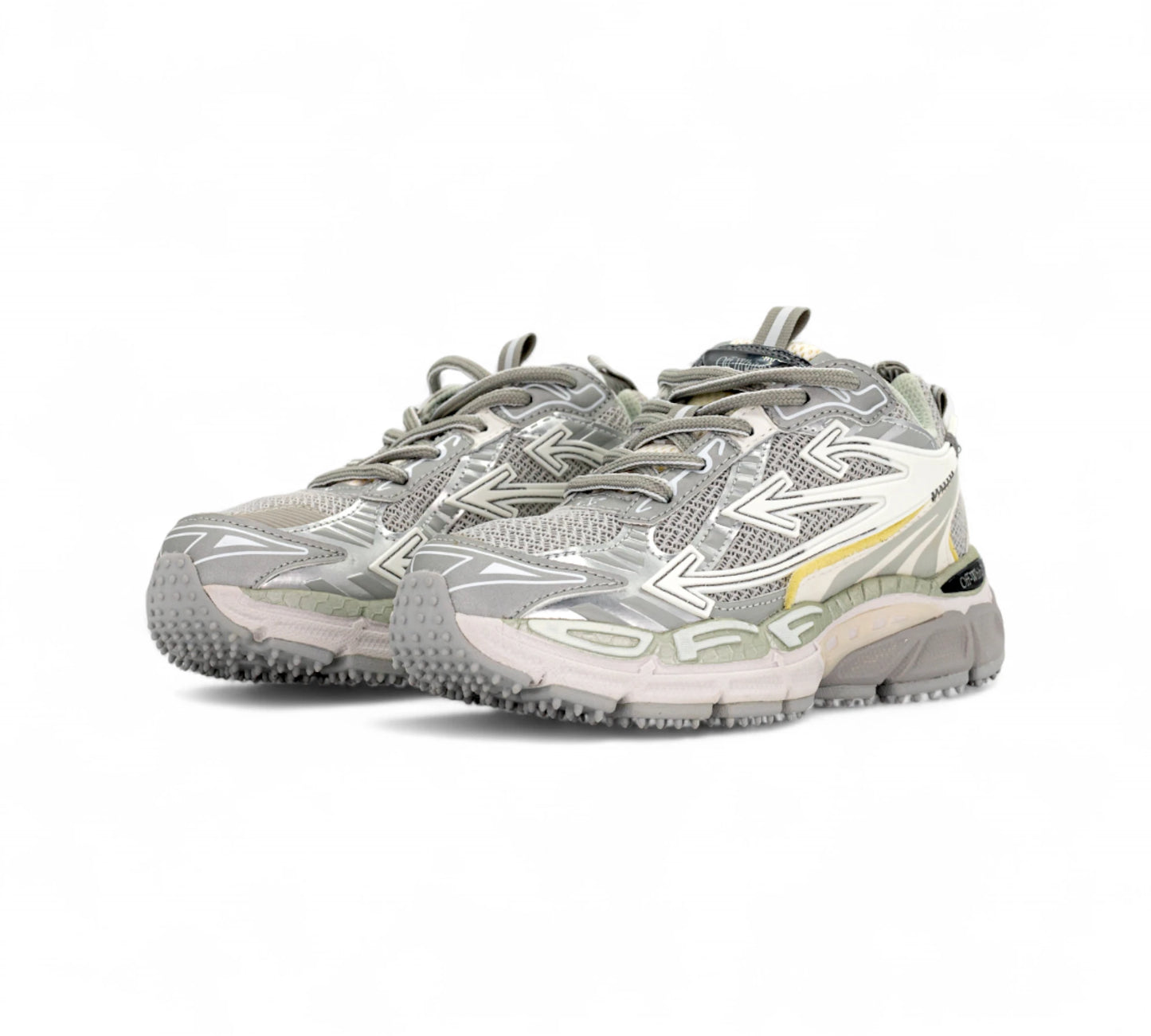 Off-White Be Right Back Sneakers - Silver In