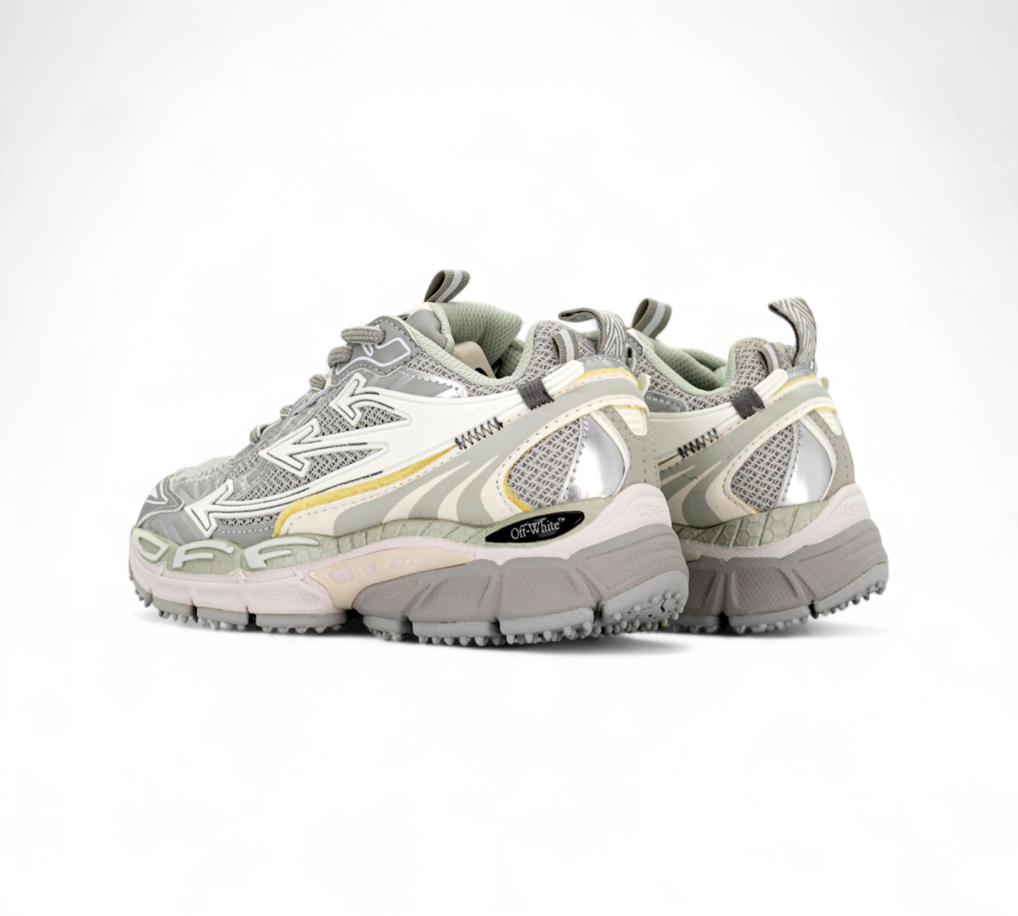 Off-White Be Right Back Sneakers - Silver In
