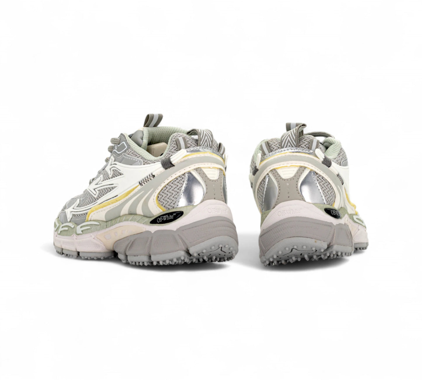 Off-White Be Right Back Sneakers - Silver In