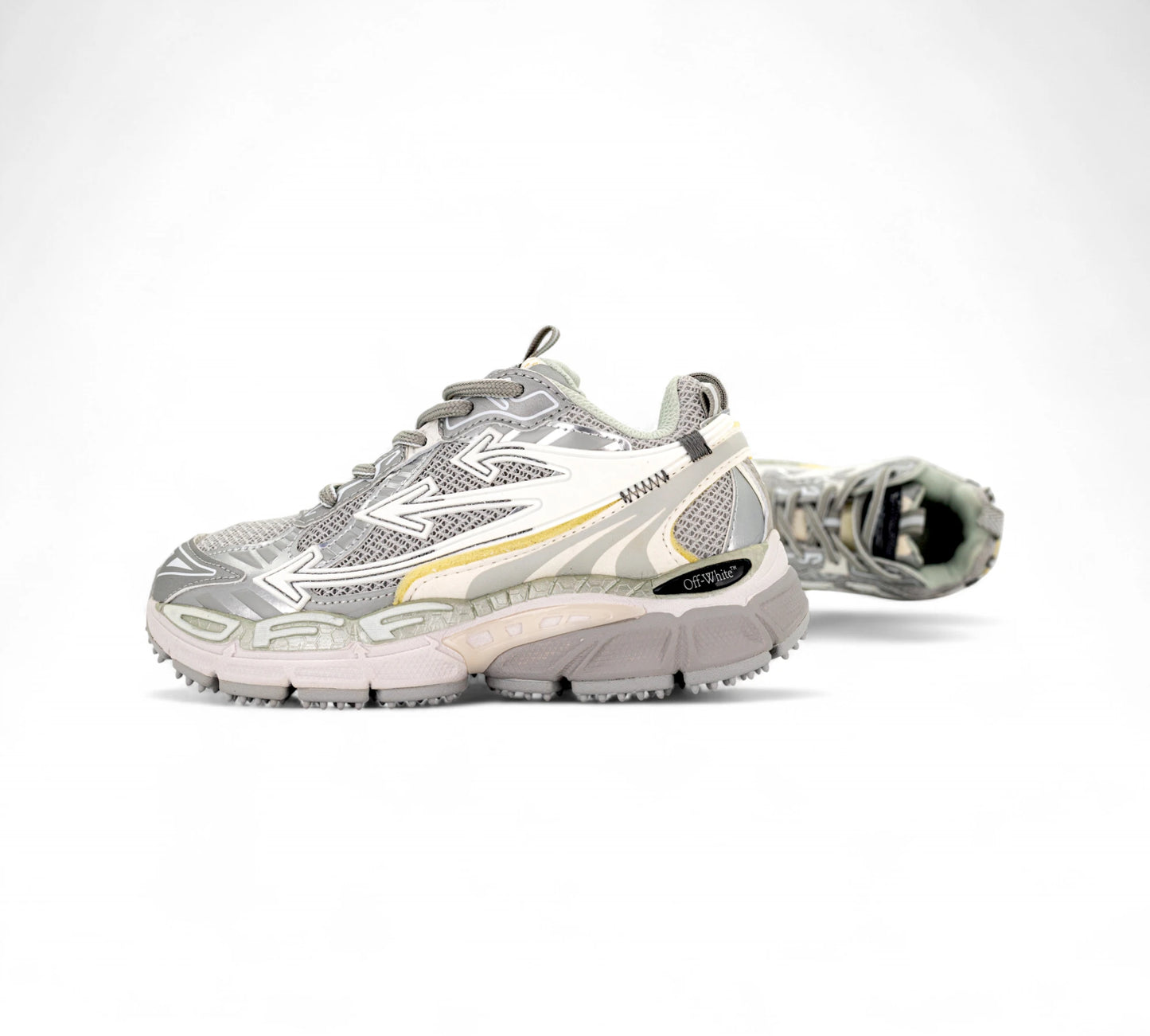 Off-White Be Right Back Sneakers - Silver In