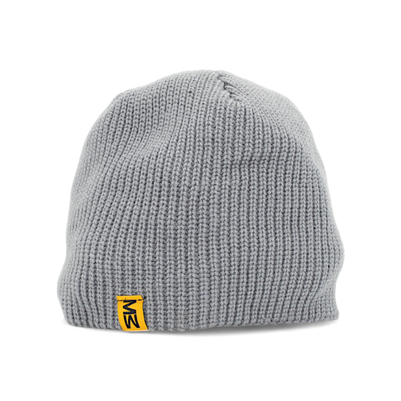 Шапка GAME OVER (Knitted grey/yellow logo) — купить кроссовки Шапка в Алматы | GAMEOVERSHOP