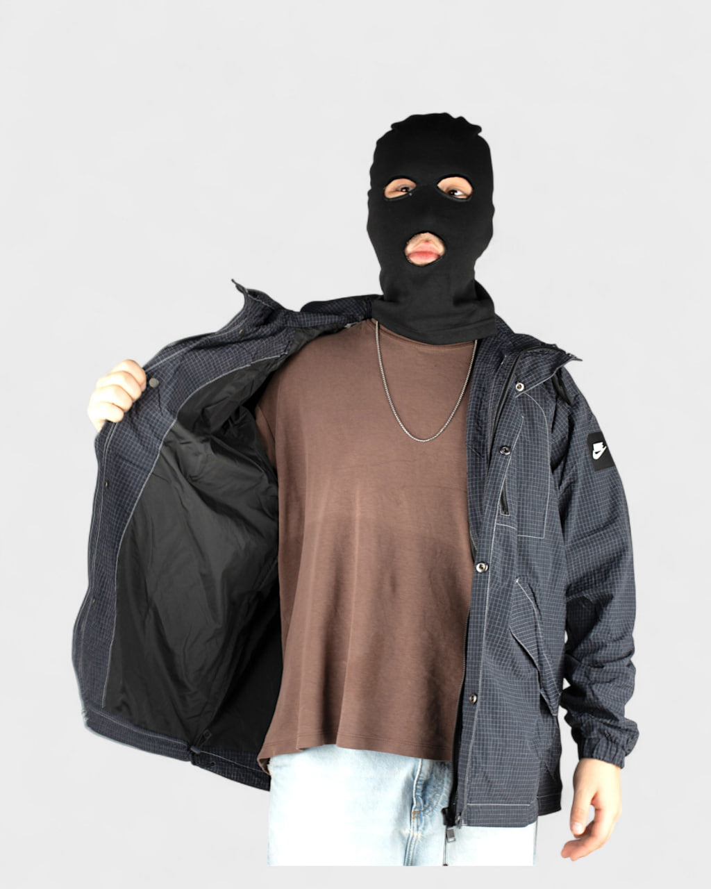 Ветровка Nike 7813 Black M — купить куртку Nike в Алматы фото 8 | GAMEOVERSHOP