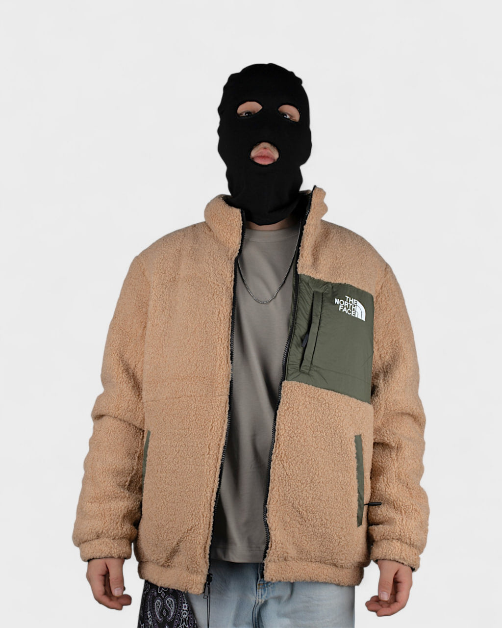 Куртка TNF 99-1 Green M (двyxcтopoнняя)