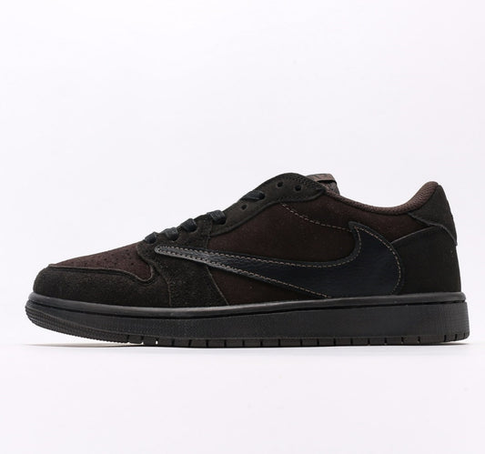 Кроссовки Travis Scott Air Jordan 1 Low OG Velvet Brown - Luxe